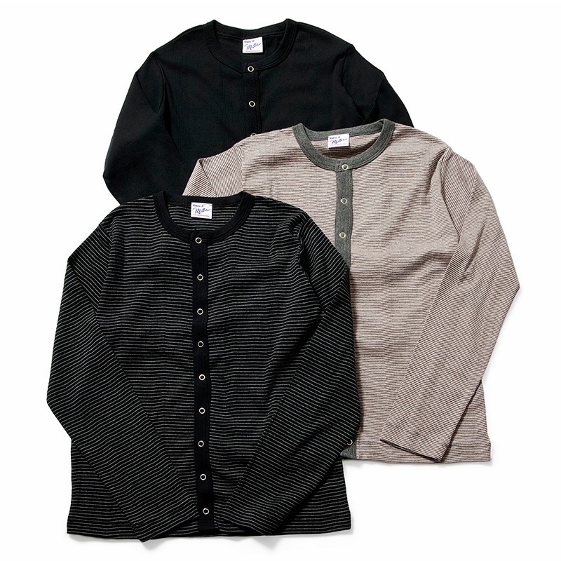 Panel-rib cardigan