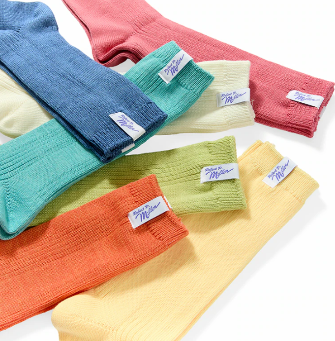 Crew length socks 23-25cm