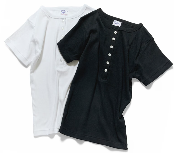 Panel-rib H/N Tee
